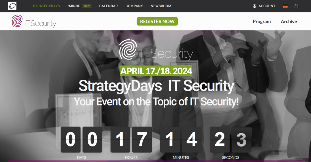 StrategyDays IT Security - Bensberg 2024