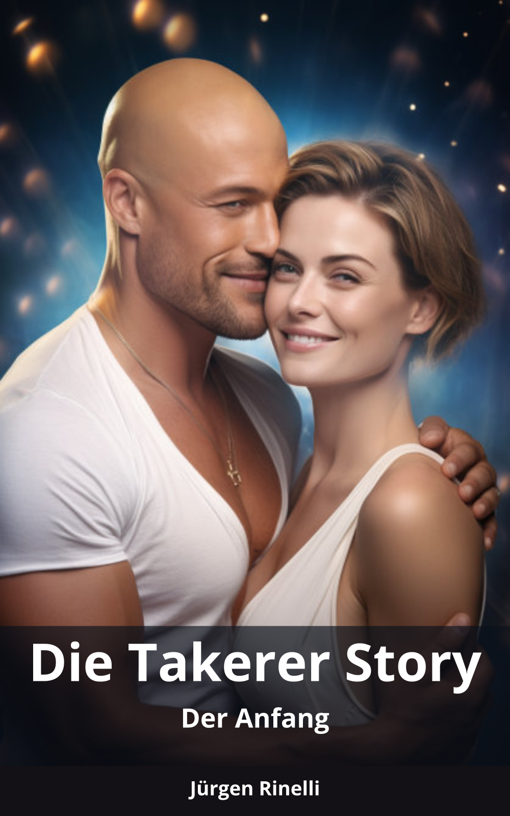 Buchcover das ein Yvette und Aaron in einer liebevollen Umarmung zeigt.